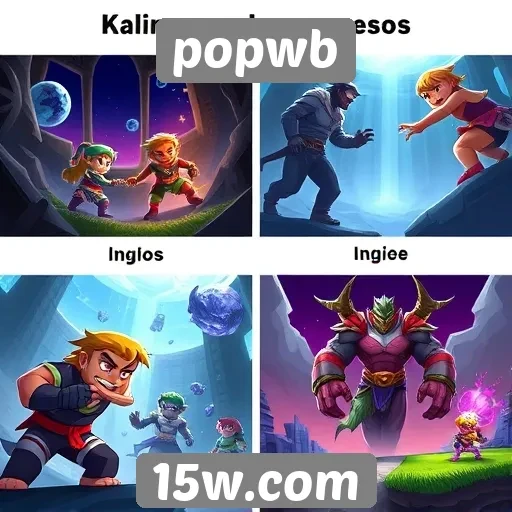 Comparativo de gráficos entre jogos do popwb