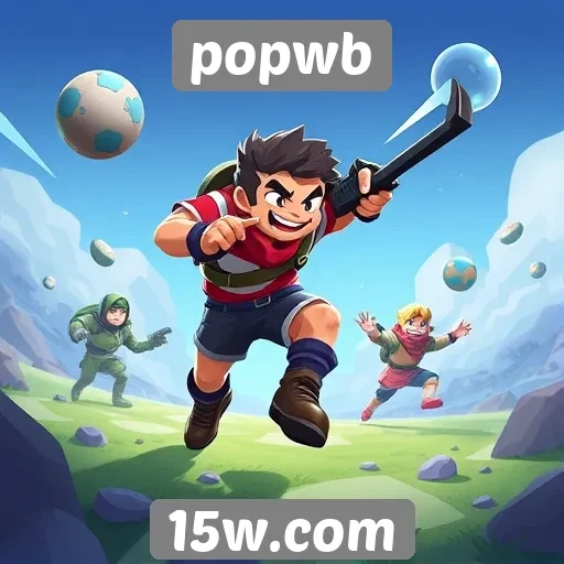 Destaques de jogos multiplayer no site Popwb